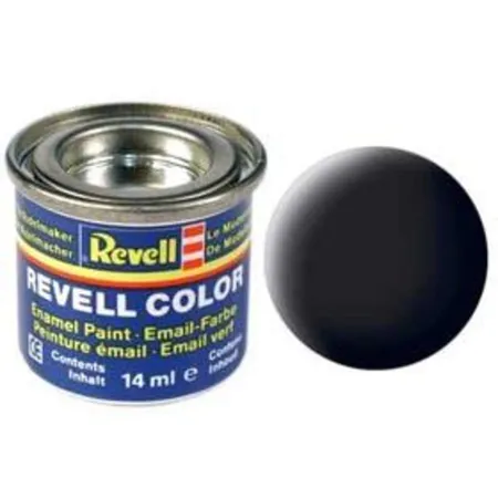 Revell Emaille Color, schwarz, matt, 14ml