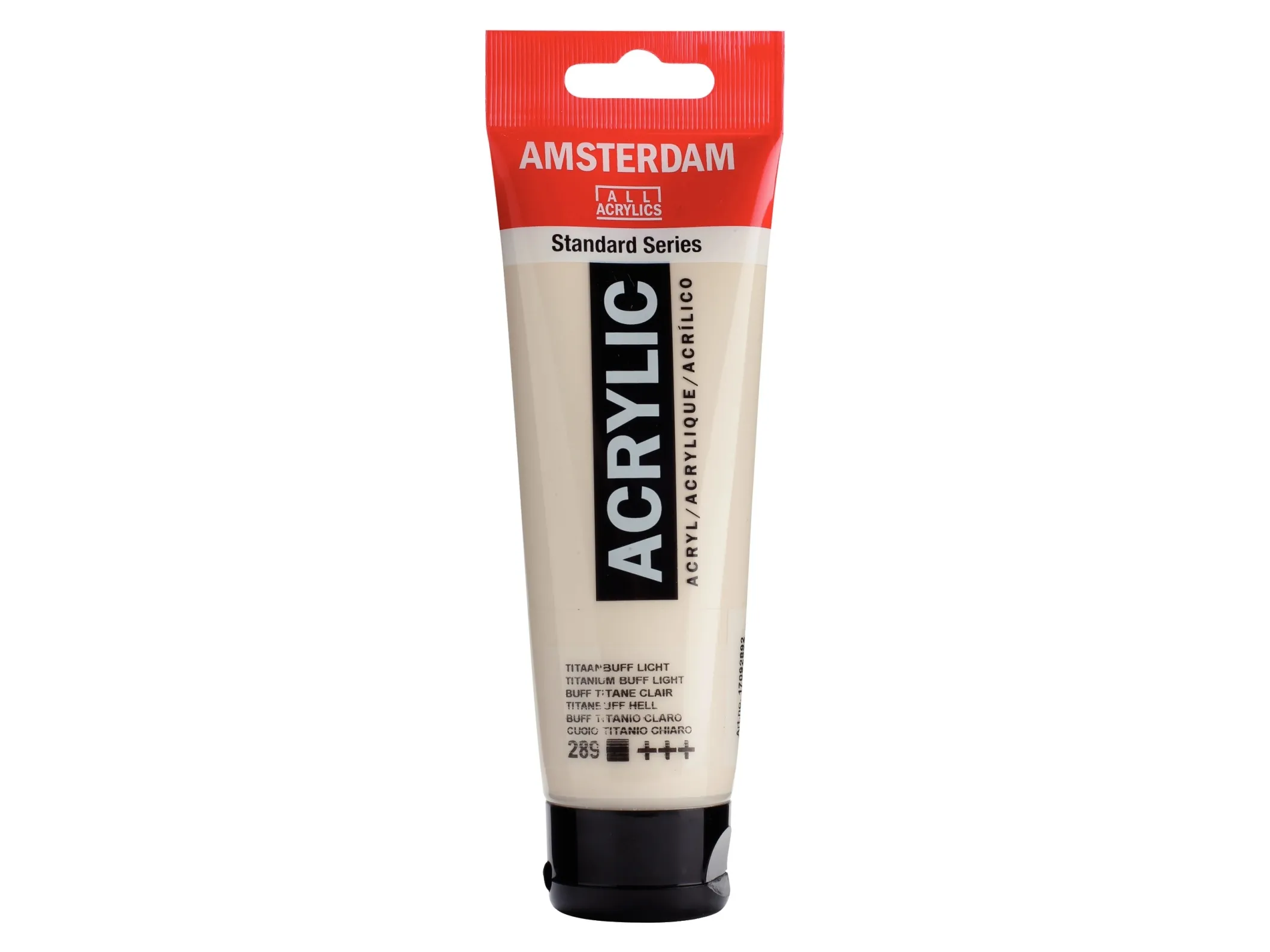 Amsterdam Standard Series Acrylic Tube Titanium Buff Light 289