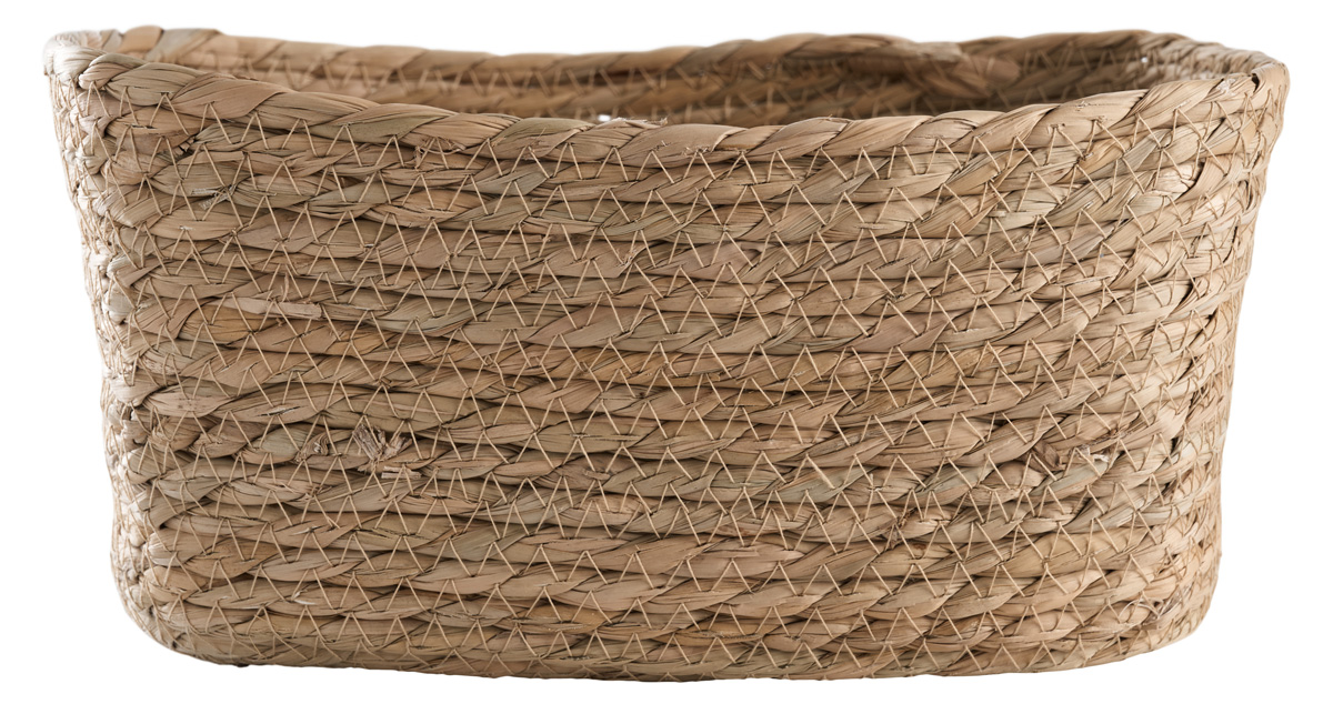 Mand Leonie jute Leonie mandje - 25 x 15 cm