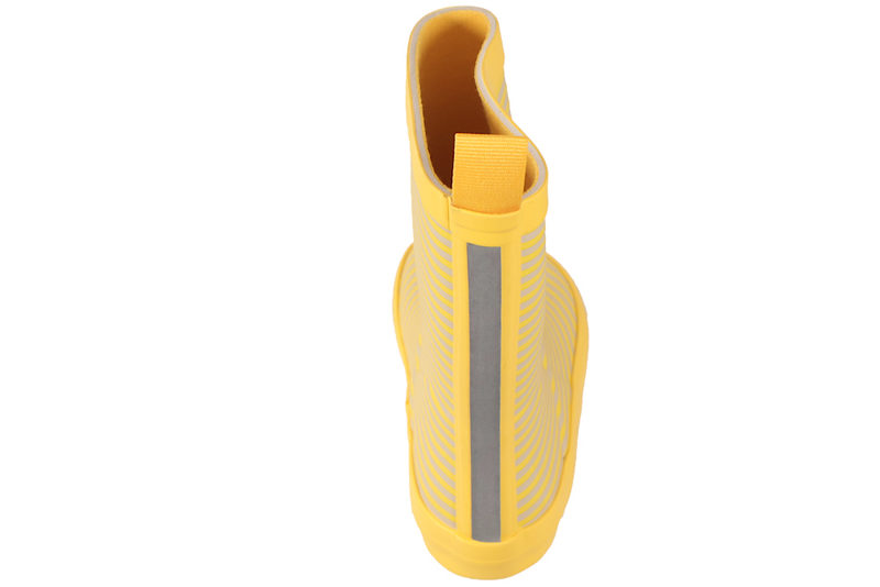 BUNDGAARD CHARLY SUNFLOWER STRIPE RAIN BOOT