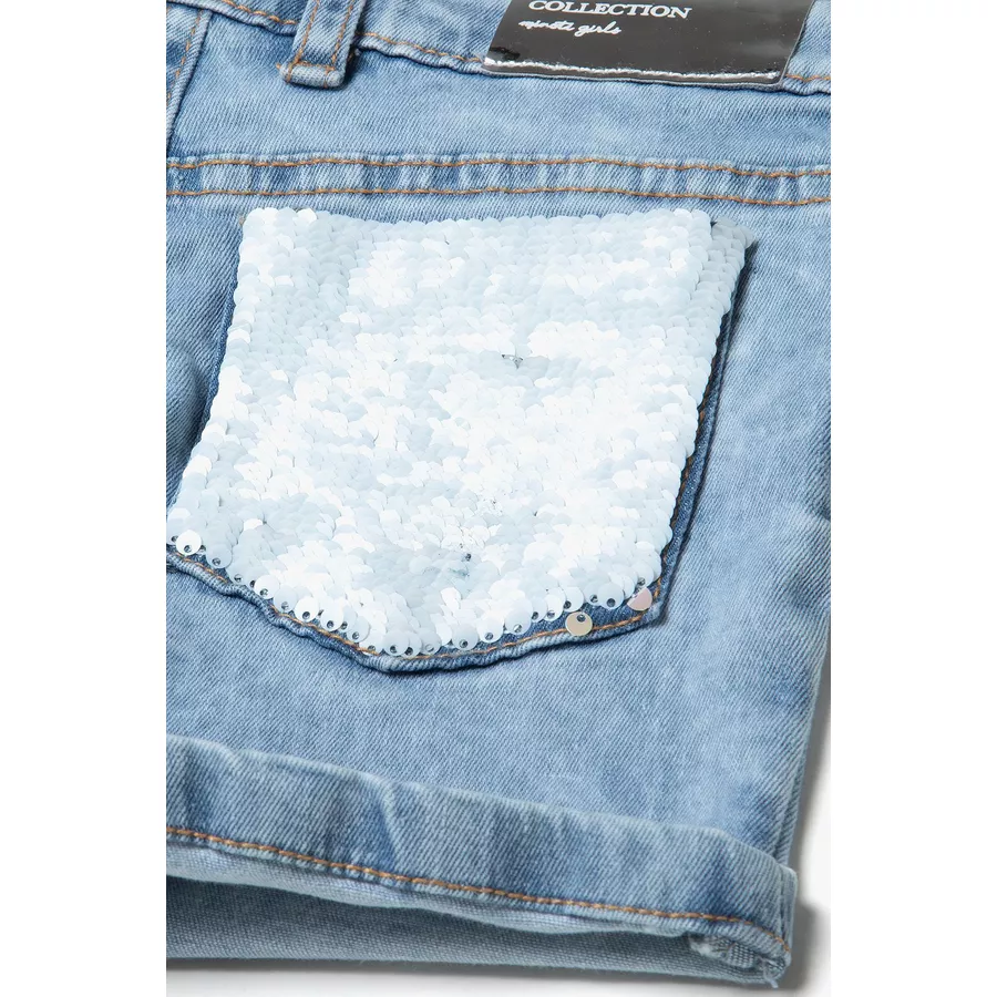 MINOTI Jeansshorts Denim-Blau