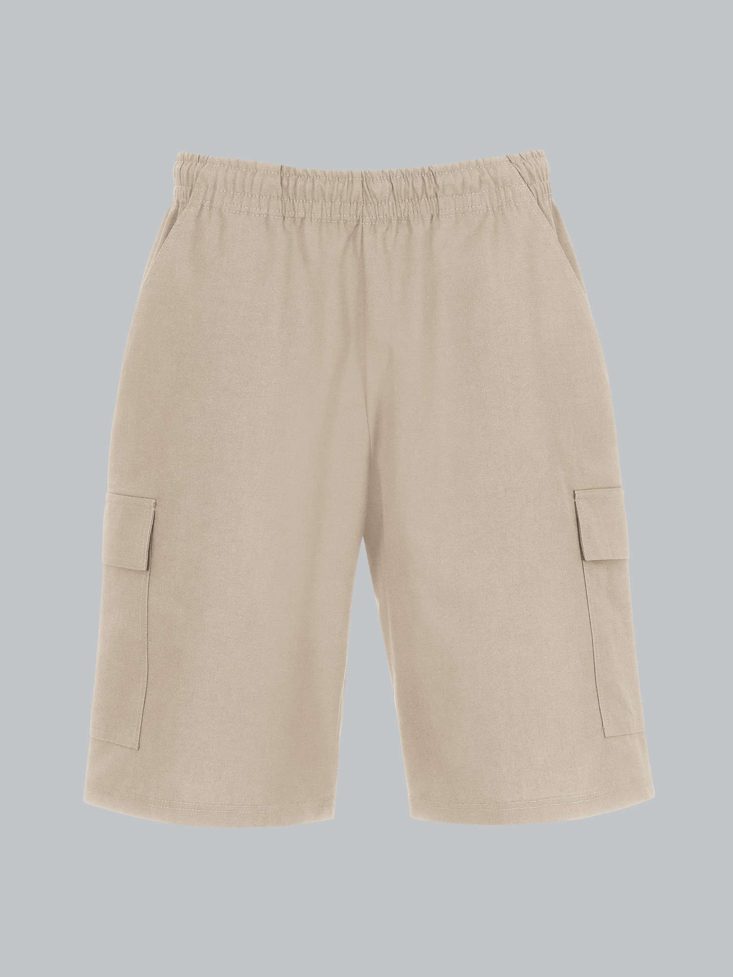 Cargo-Bermuda aus 100% Baumwolle Sand