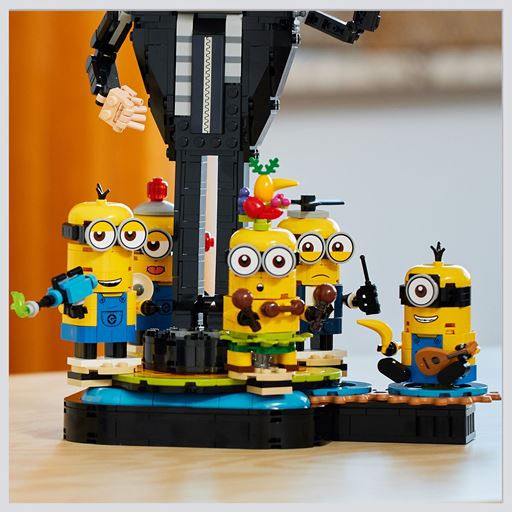 LEGO Despicable Me Klodsbygget Gru Og Minions - 75582