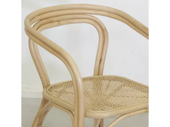 Fauteuil en rotin et cannage Design