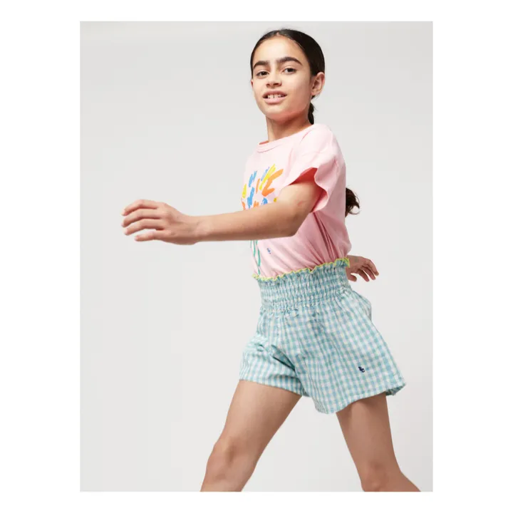 Bobo Choses Short Vichy | Bleu Clair