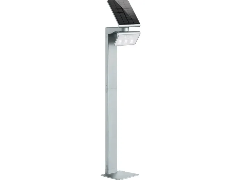 STEINEL GL-S, Udendørs piedestal/postbelysning, Sølv, Aluminium, Plast, IP44, Indgang, Garage, Have, Terrasse, III