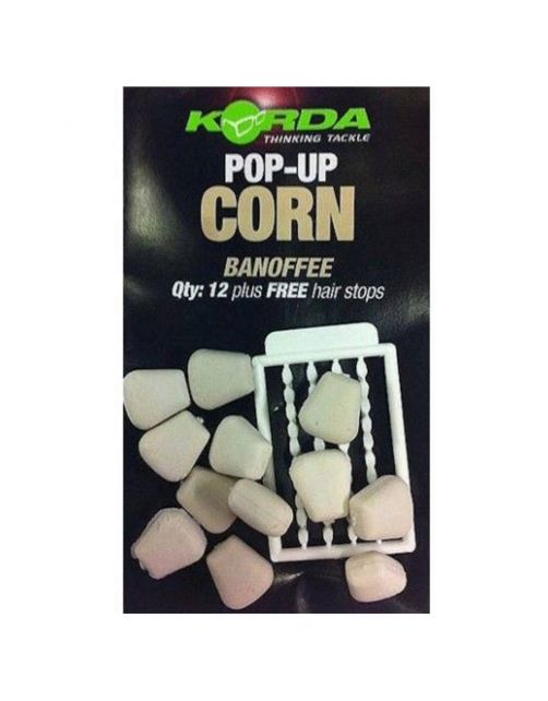 Korda Pop-Up Corn - Aas - 12 stuks Banoffee White