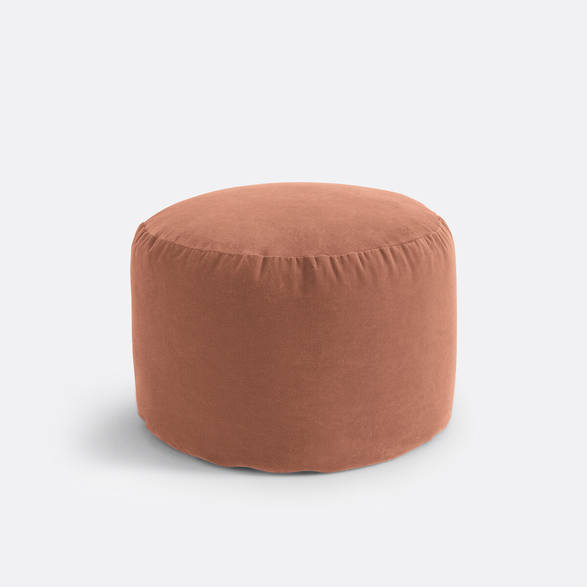 LA REDOUTE INTERIEURS<br>Puff de veludo