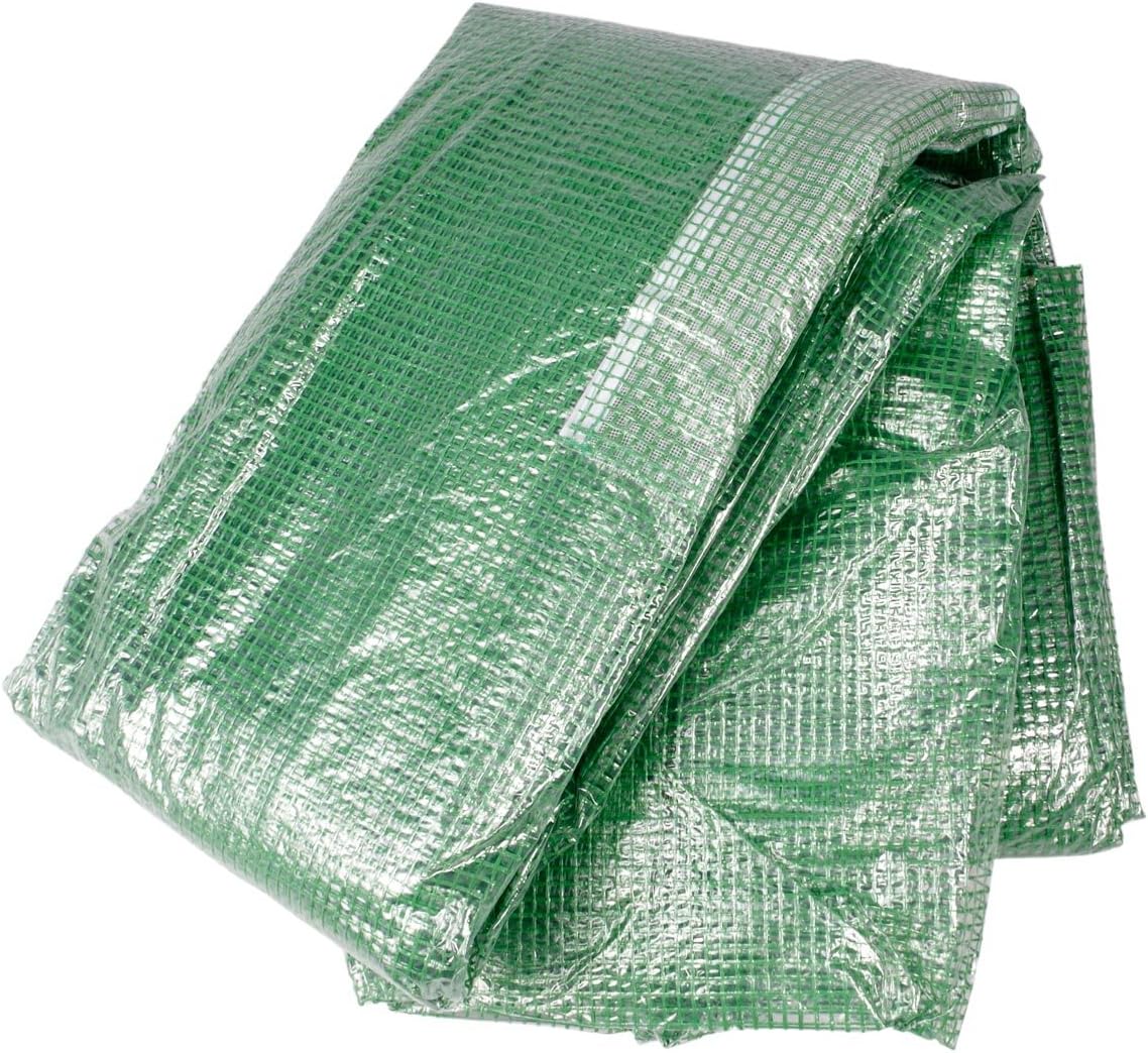 BRAST Ersatzfolie Folie | Folien-Gewächshaus | 4 Größen zur Auswahl | 2x3m 3x4m 3x6m 3x8m | 300x800cm