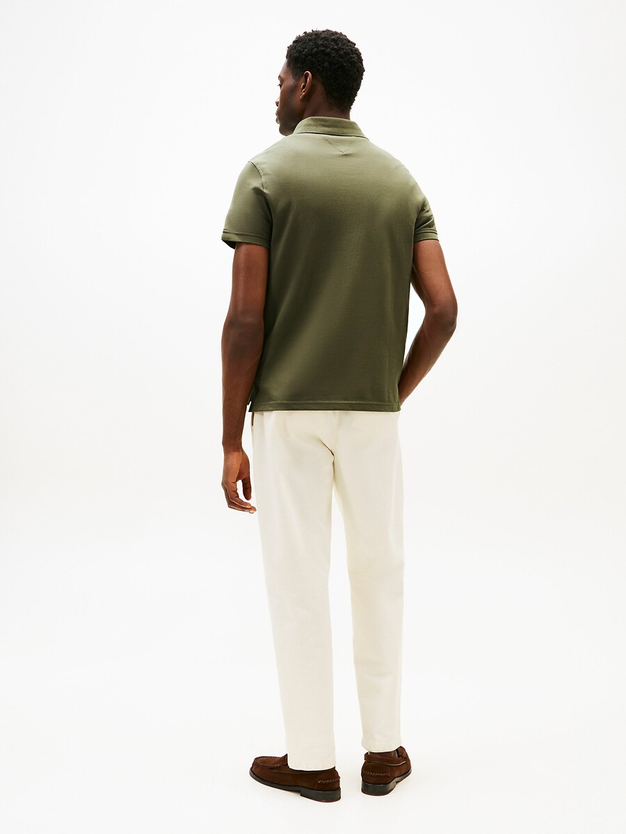 TOMMY HILFIGER<br>Camisa polo de manga curta, tamanho regular 1985