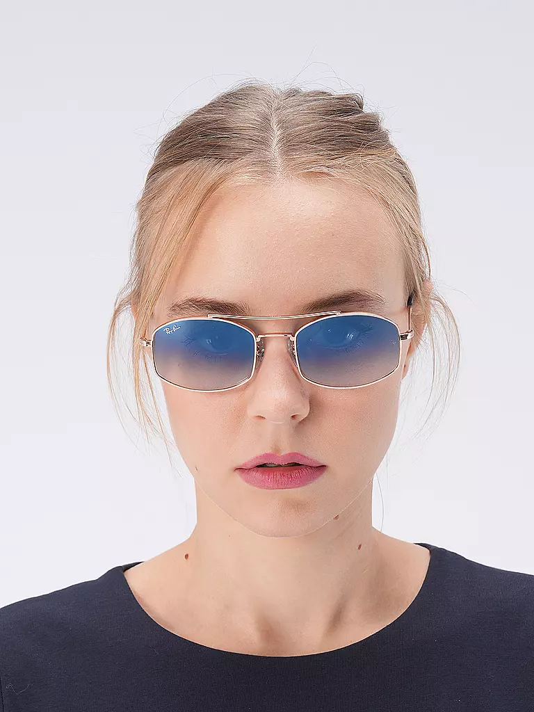 RAY BAN Sonnenbrille RB3719/54 gold