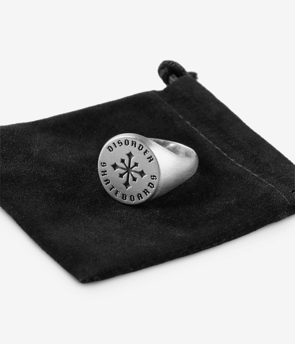 Disorder Skateboards Logo Ring (silver)