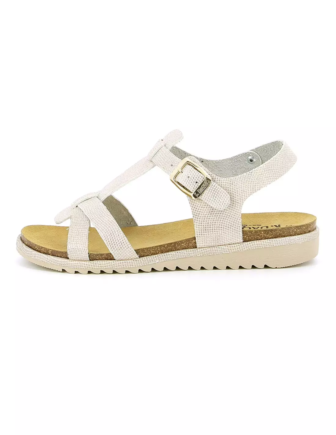 K DAQUES ZENTA - Sandales & nu-pieds Platine