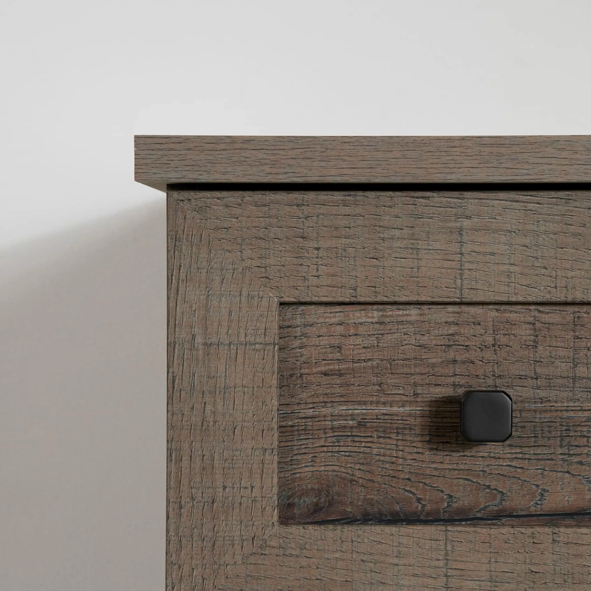 South Shore Commode double 6 Tiroirs - Hazen Chêne d'automne