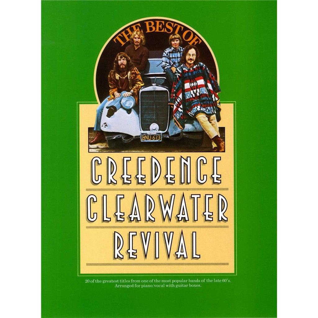 MusicSales The Best Of Creedence Clearwater Revival voor piano, zang en gitaar