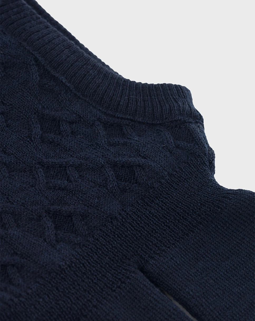 Schlupfmütze NMNFLASH WOOL in dark sapphire