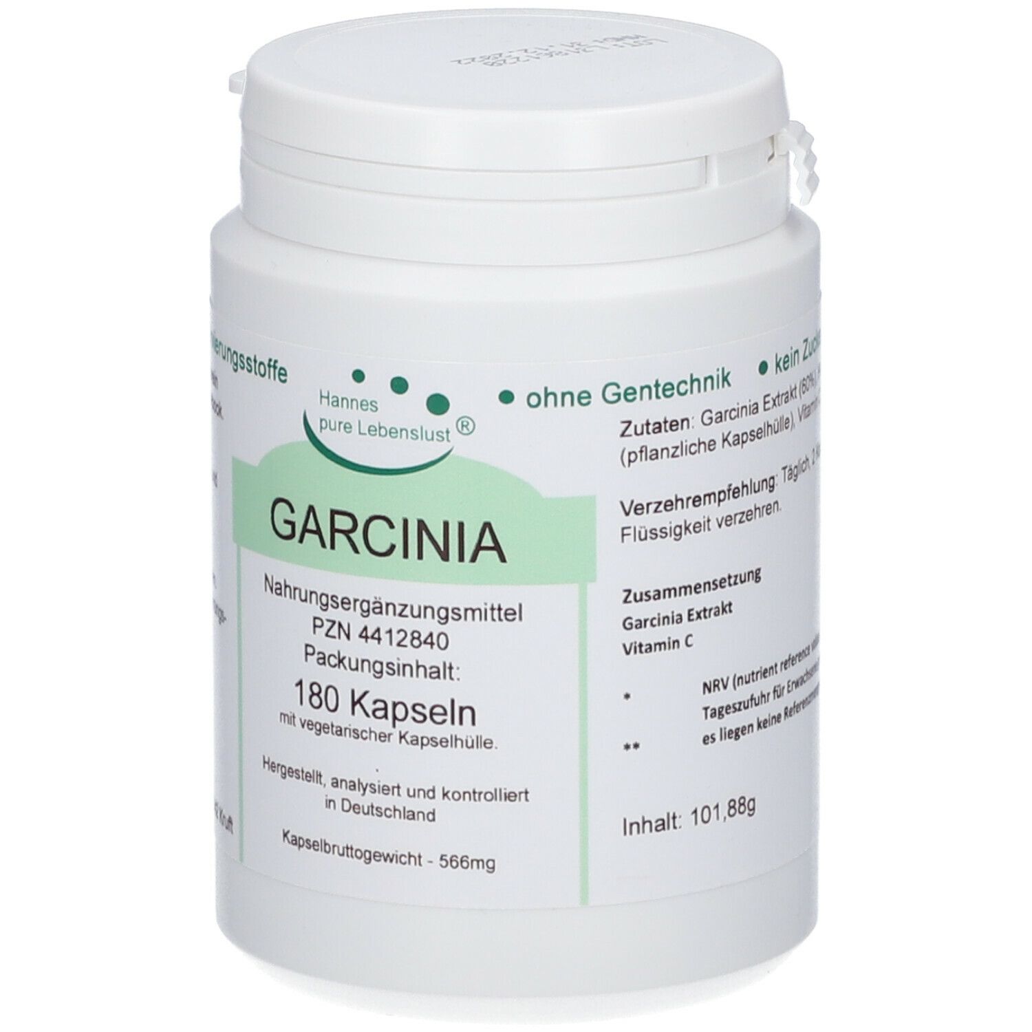 Hannes pure Lebenslust® GARCINIA