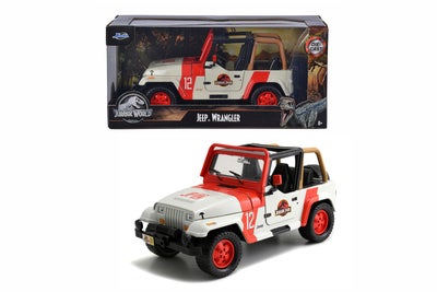 Jada Toys Jurassic Park 1992 Jeep Wrangler 1:24