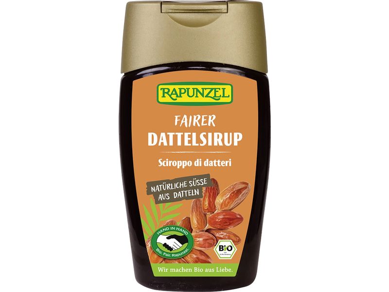Rapunzel Bio  Dattelsirup 250 g Biologisch zertifizierter Sirup aus aromatischen Datteln