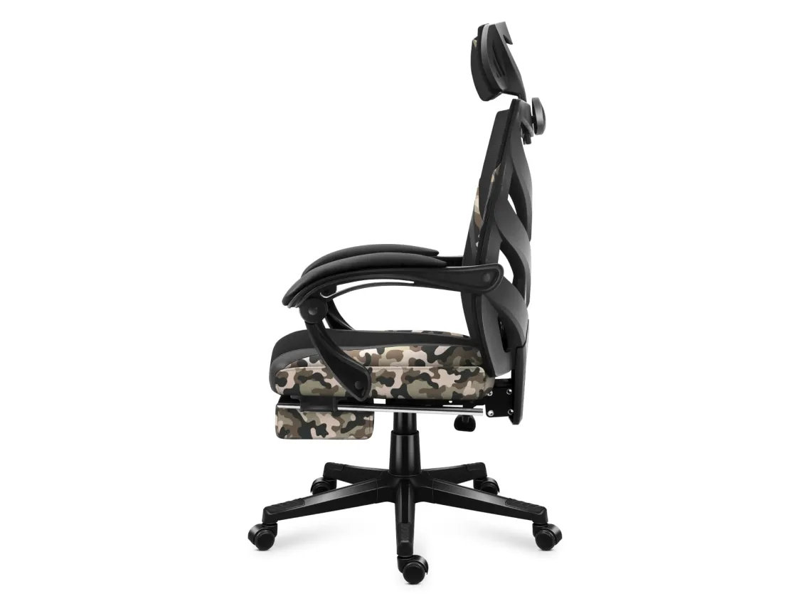 Huzaro Combat 5.0, PC gamingstol, 140 kg, Trådsæde, Ryglæn i net, PC, 610 x 610 mm