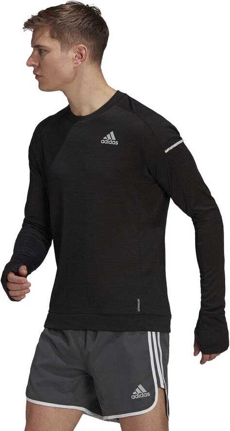 adidas Cooler Long løbetrøje Sort
