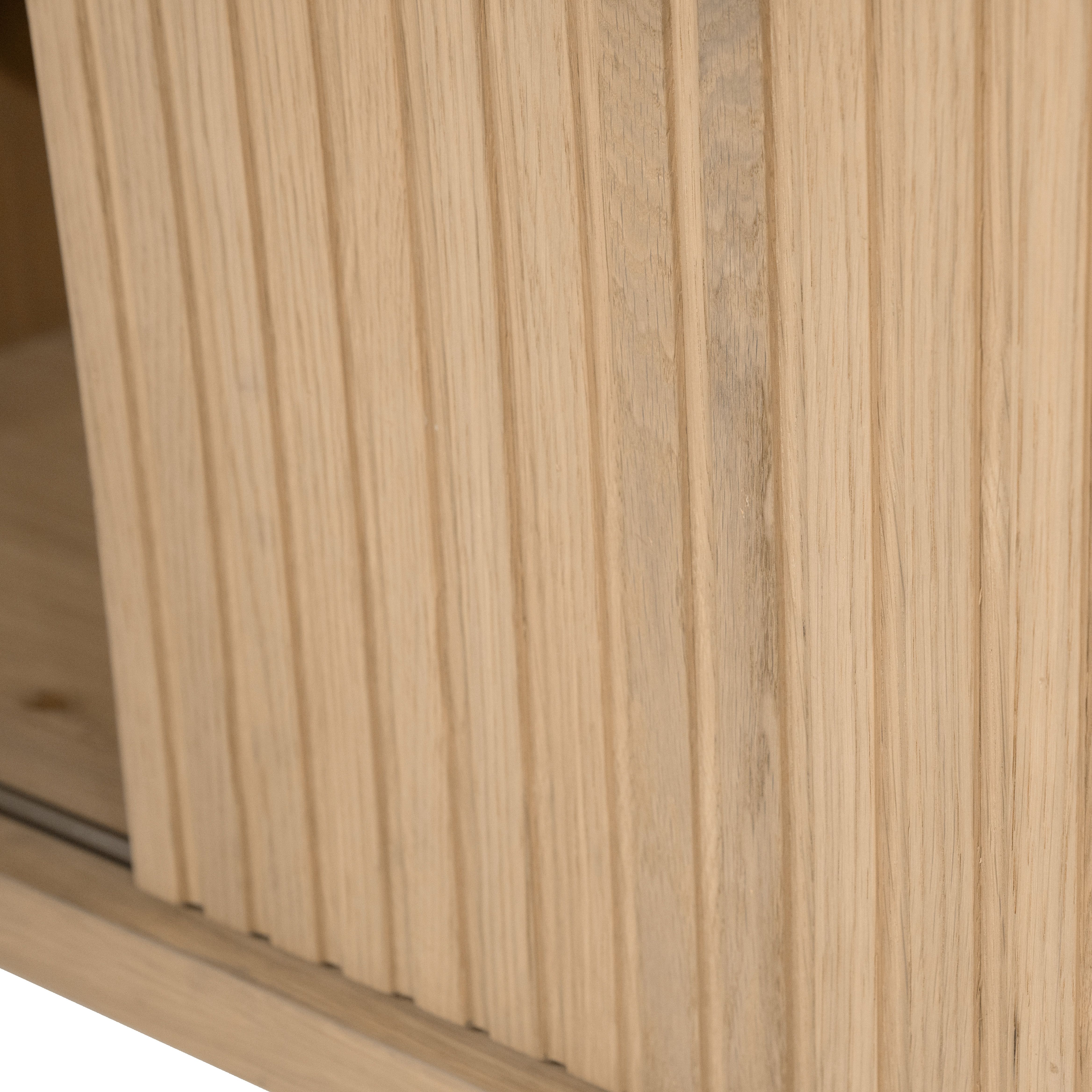 Hangend tv-meubel 96382 naturel Milo B240 x D42 x H43 cm