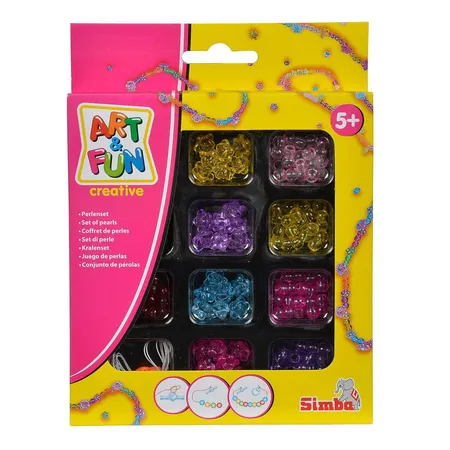 Simba Art & Fun Perlenset 4-fach sortiert