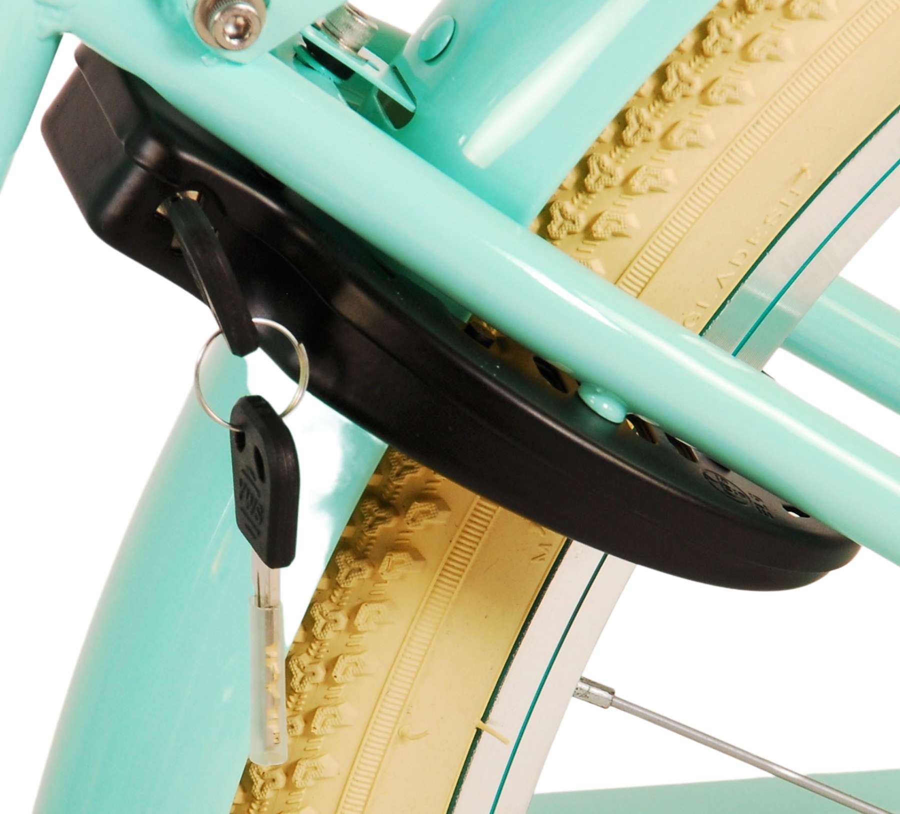 TPFSports Excellent Kinderfahrrad - Mädchen - 26 Zoll - Rücktritt + Handbremse - Grün