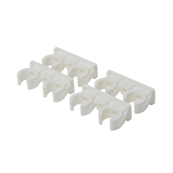 Sanivesk Klembeugel Dubbel 22mm 4 stuks
