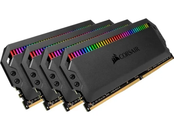 [OUTLET] - CORSAIR Dominator Platinum RGB - DDR4 - sæt - 32 GB: 4 x 8 GB - DIMM 288-PIN - 3200 MHz / PC4-25600 - CL16 - 1.35 V - ikke bufferet - ikke-ECC - sort