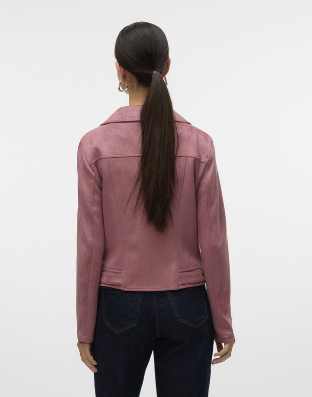 VERO MODA - VMJOSE SHORT FAUX SUEDE JACKET GA NOOS - Dames - Gewatteerde Jas