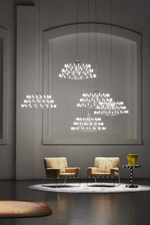 Moooi Coppélia kroonluchter Ø68 LED small zwart