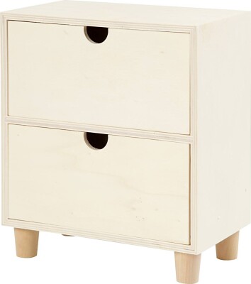 Kommode - H 23 CM - D 11,5 CM - B 20 CM - 1 Stk