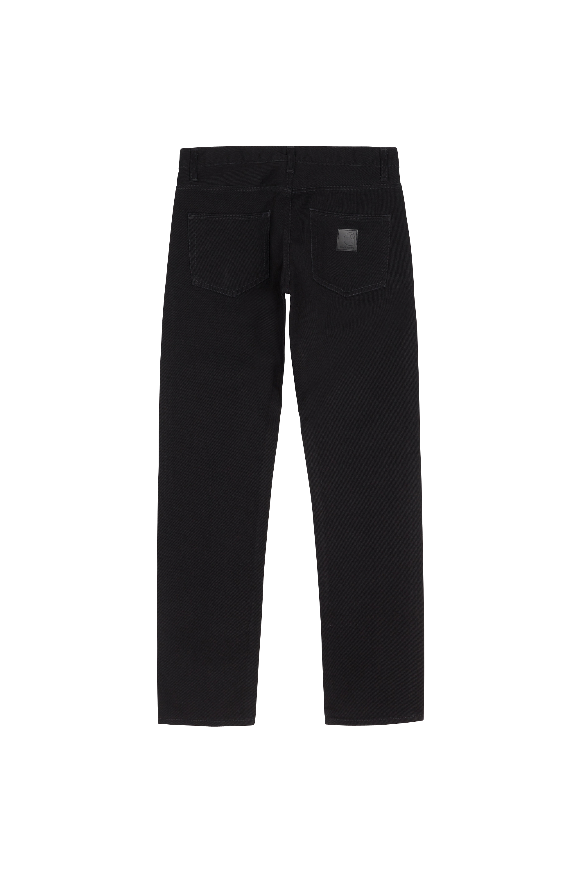 CARHARTT WIP Jean droit en coton bio  KLONDIKE Noir