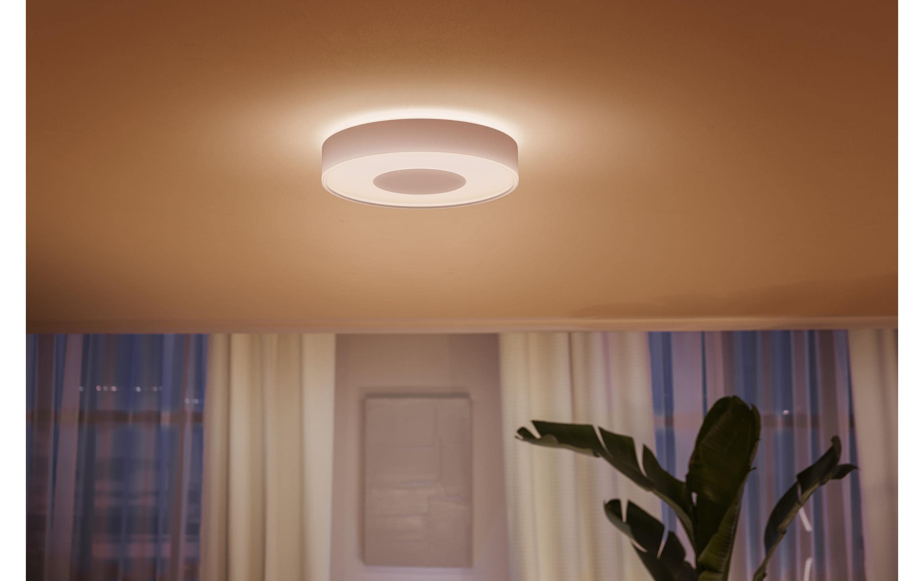 White & Col. Amb. Infuse Deckenleuchte M weiss<br>Deckenlampe steuerbar mit Philips Hue