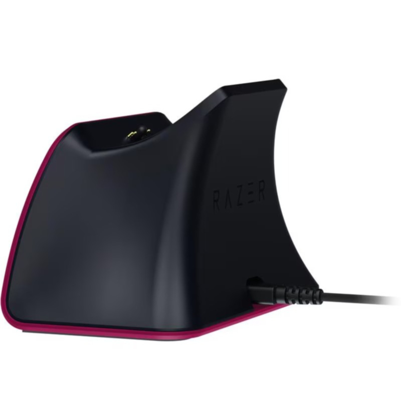 Quick Charging Stand Schnellladestation für Sony PS5 DualSense Controller Ladestation Halterung (RC21-01900300-R3M1) - Cosmic Red