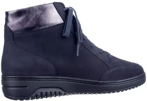 Hartjes donkerblauw 172.1707 K - maat 6 veterboot donkerblauw - maat 6 Calandschoen