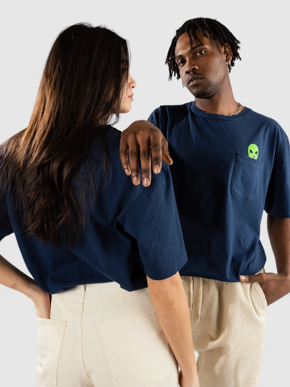 RIPNDIP Lord Alien T-Shirt navy