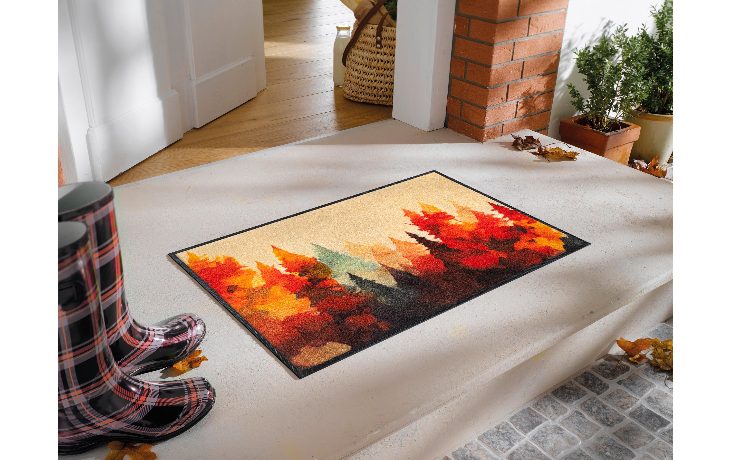 Fussmatte Golden Season 50 cm x 75 cmRutschfeste Fussmatte