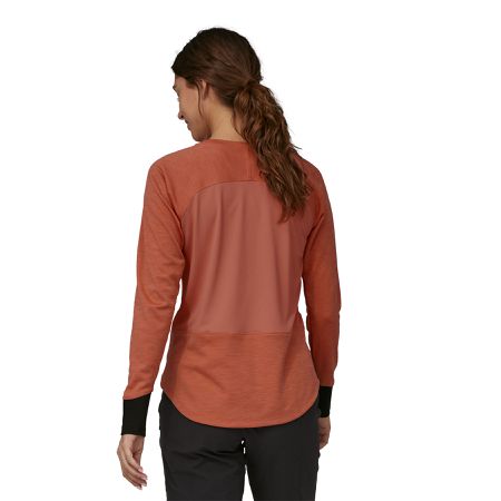 DIRT CRAFT Damen-Langarmshirt  quarz coral  XL