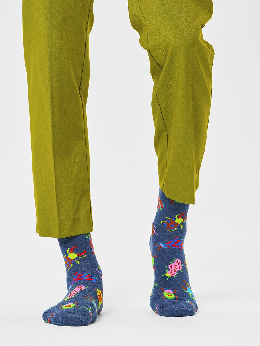 Happy Socks Heren sokken blauw