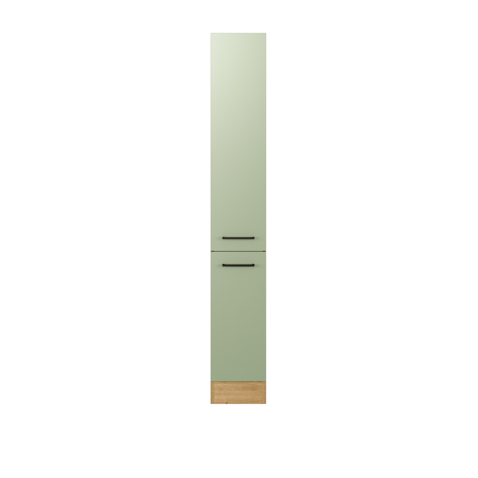 Apotheker-Hochschrank CARA - schilfgrün - Artisan Eiche - 30 cm