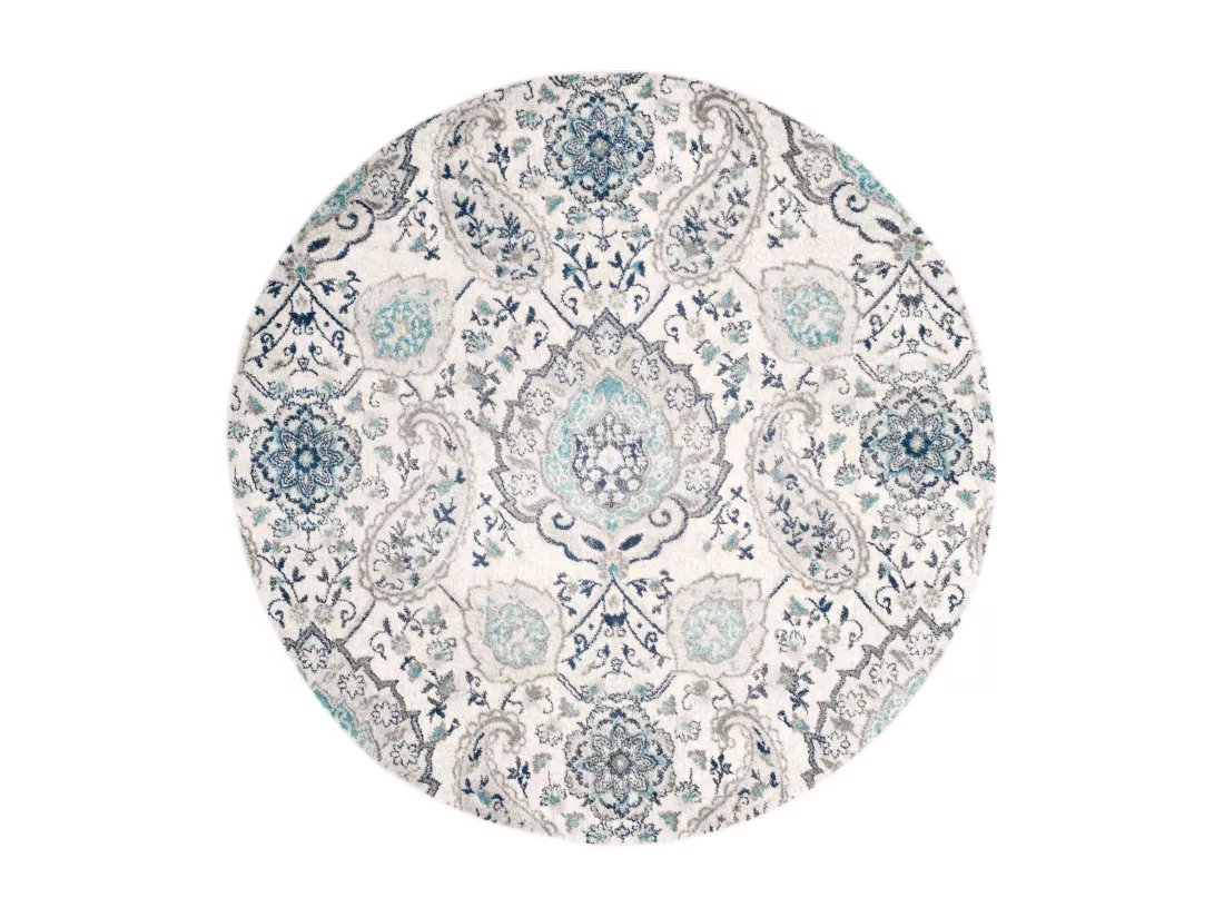 Tapis Cream & Light Grey 201 X 201 cm - Mischa