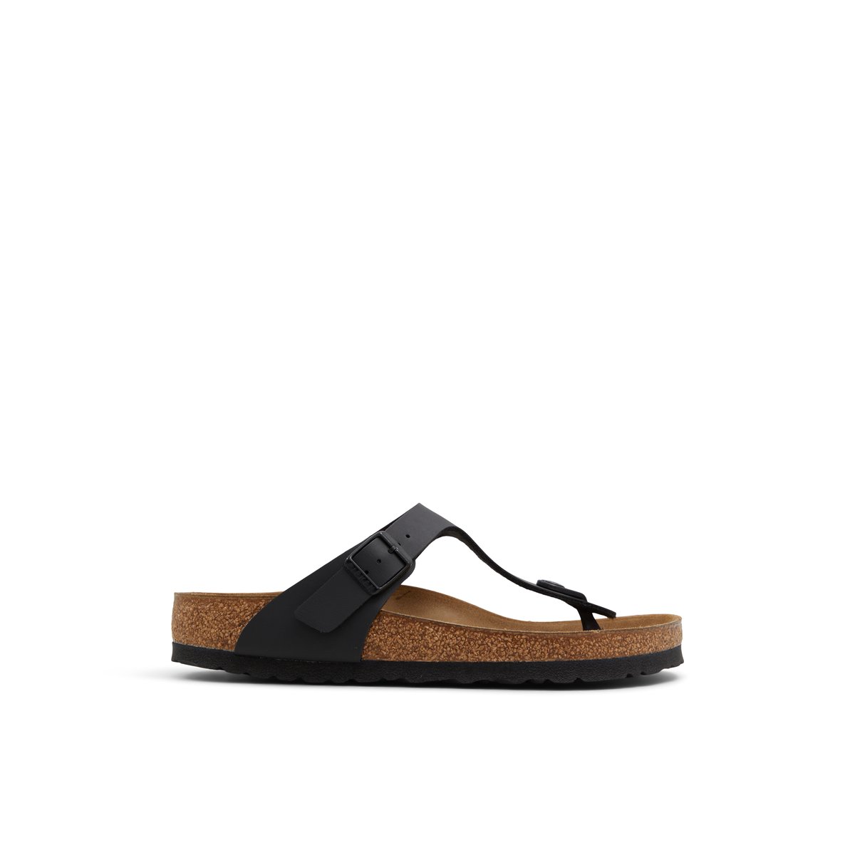 BIRKENSTOCK-Gizeh-Tongs sandales à talon plat - Talon plat - Noir
