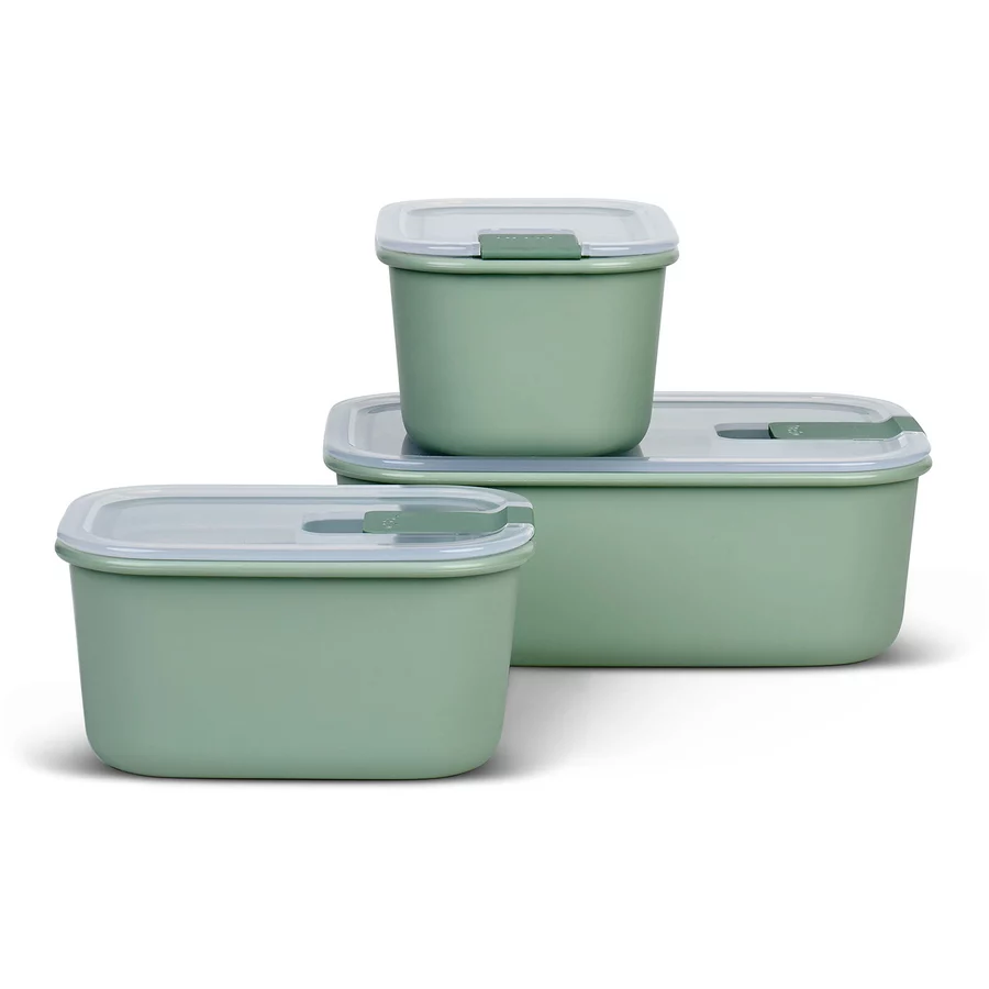 Mepal Frischhaltedosen EasyClip 2x 450 + 1000 ml 3er Set mint