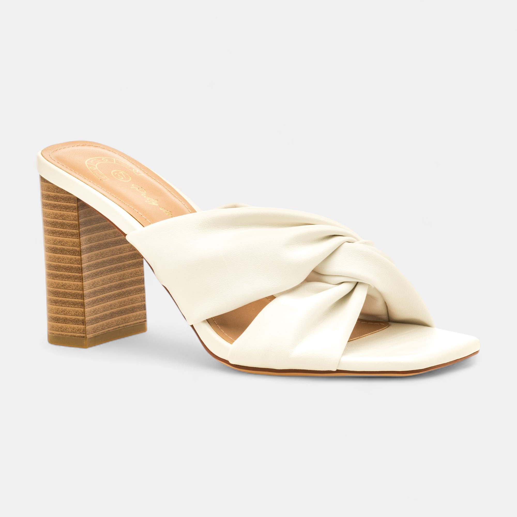 Mules à talon Femme blanc