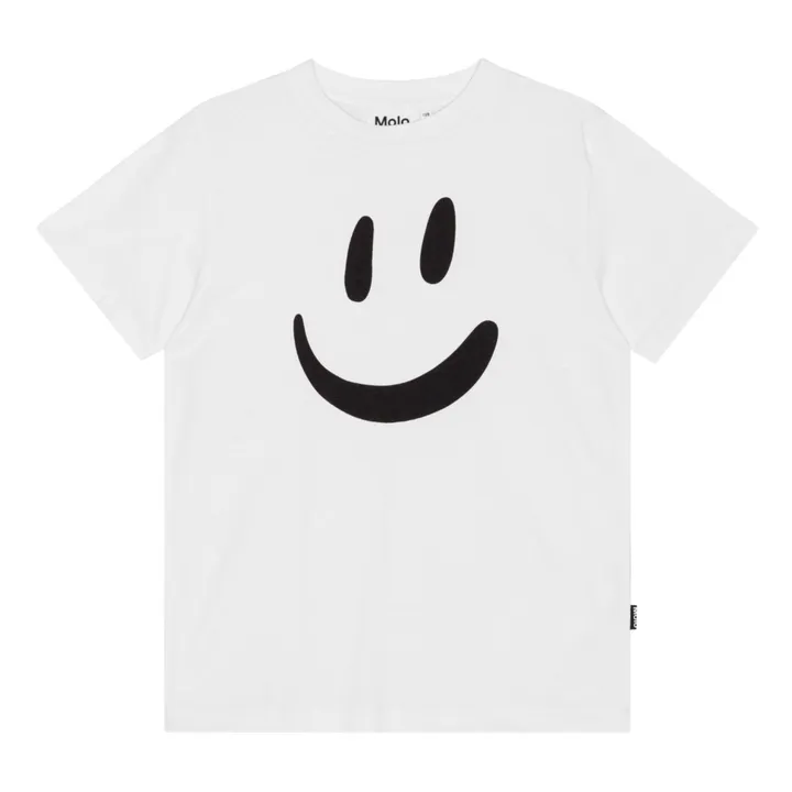 Molo T-Shirt Roxo Coton Bio | Blanc