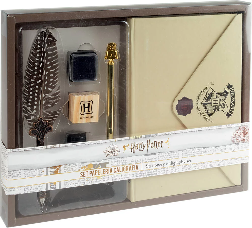 HARRY POTTER - SET PAPETERIE CALLIGRAPHIE
