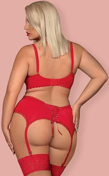Obsessive Jolierose Set - Rood