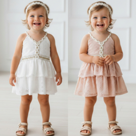 Boho baby girl dress - verzenddatum 27 feb